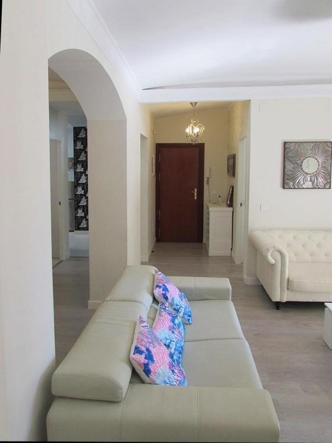 Apartamento A 50 Metros De La Playa Malagueta Con Vistas Al Mar Malaga Luaran gambar