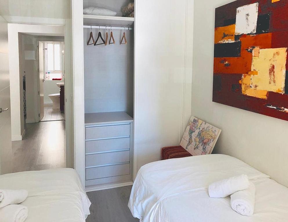 Apartamento A 50 Metros De La Playa Malagueta Con Vistas Al Mar Malaga Luaran gambar